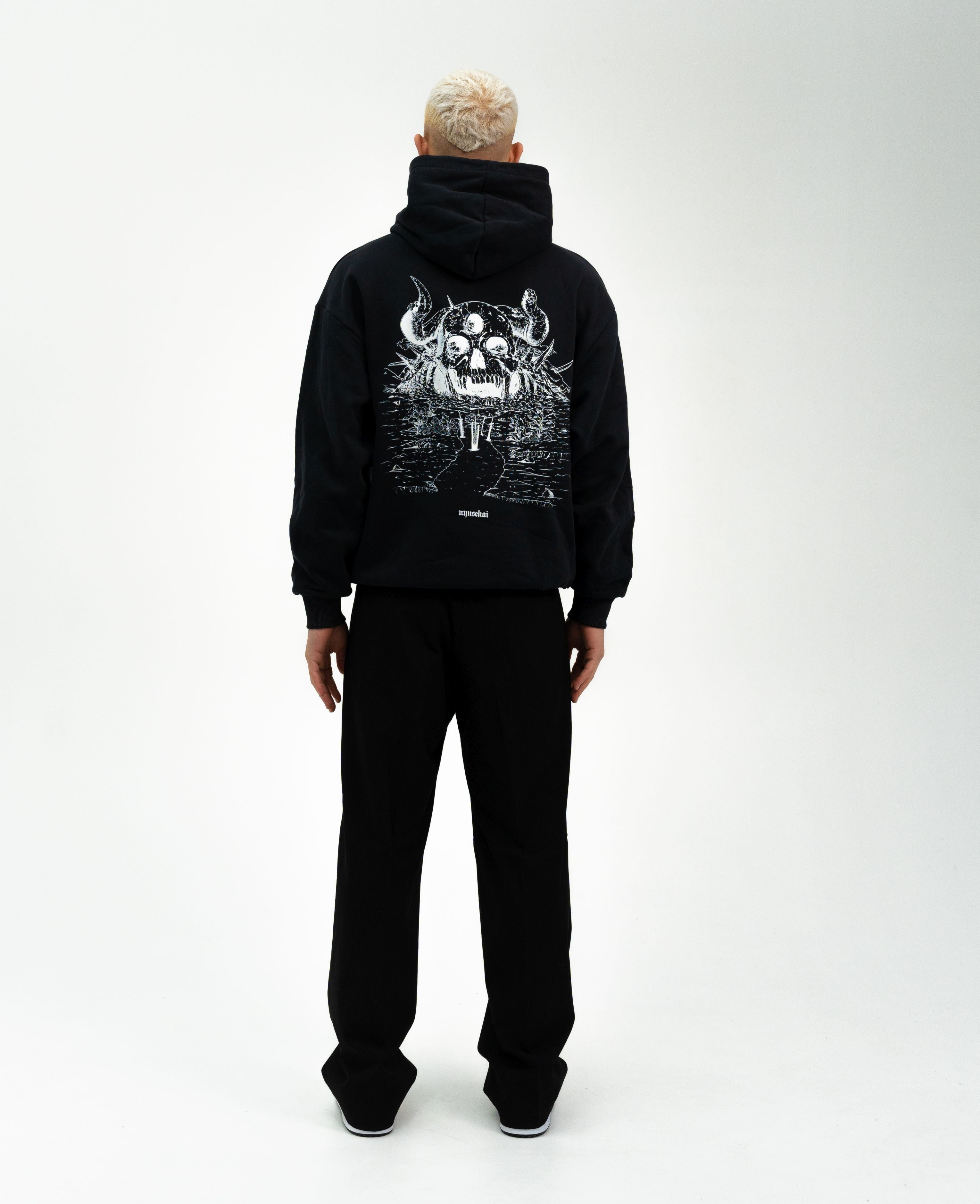 Morukai "Demon Skull - Black Clover Hoodie