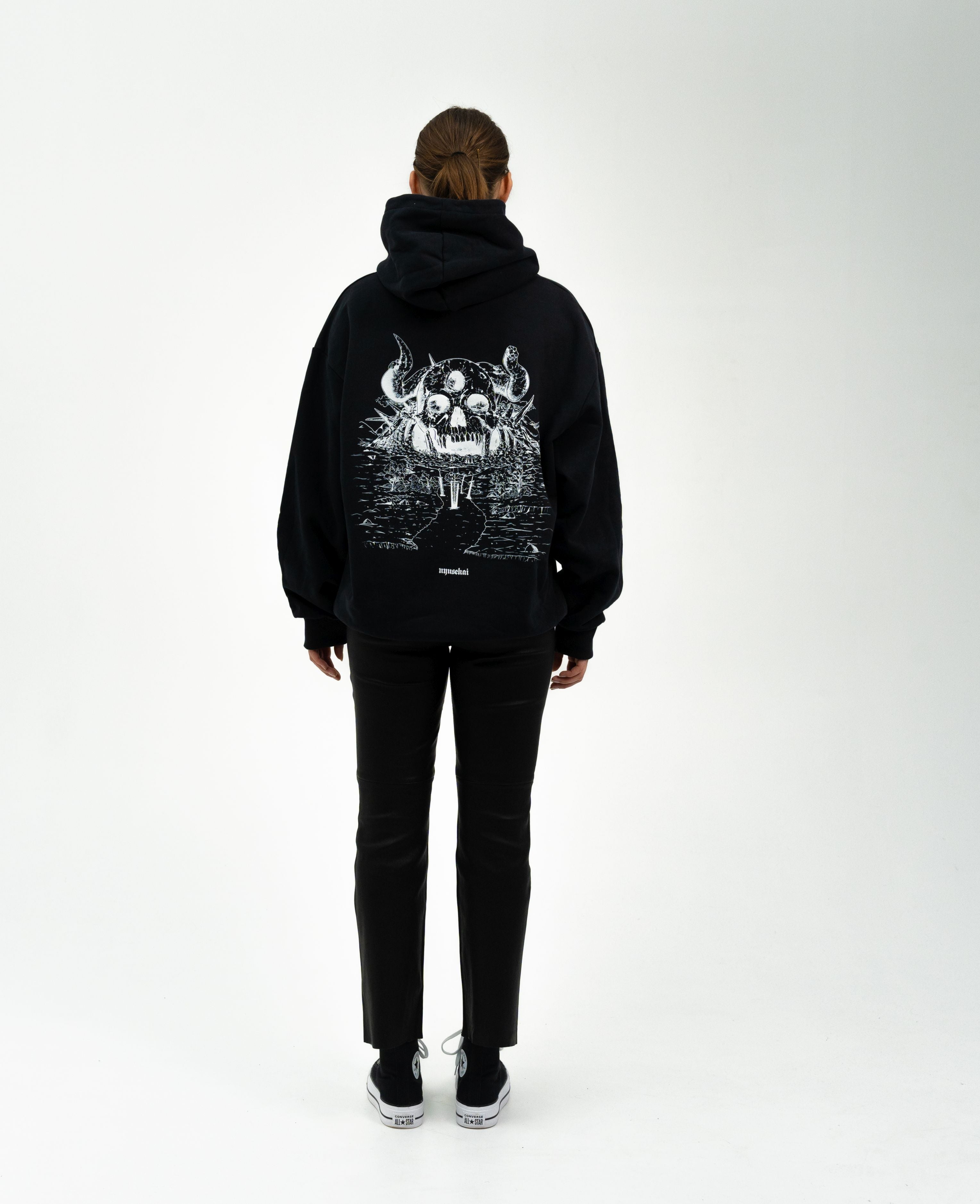 Morukai "Demon Skull - Black Clover Hoodie