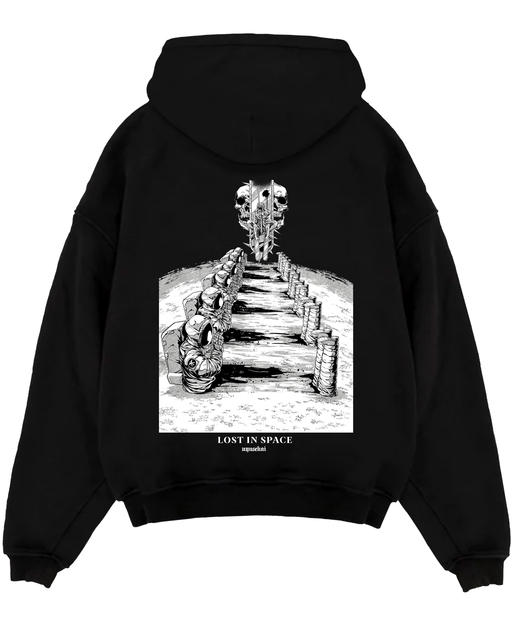 Morukai "Denji x Lost In Space" Chainsaw Man Unisex Hoodie