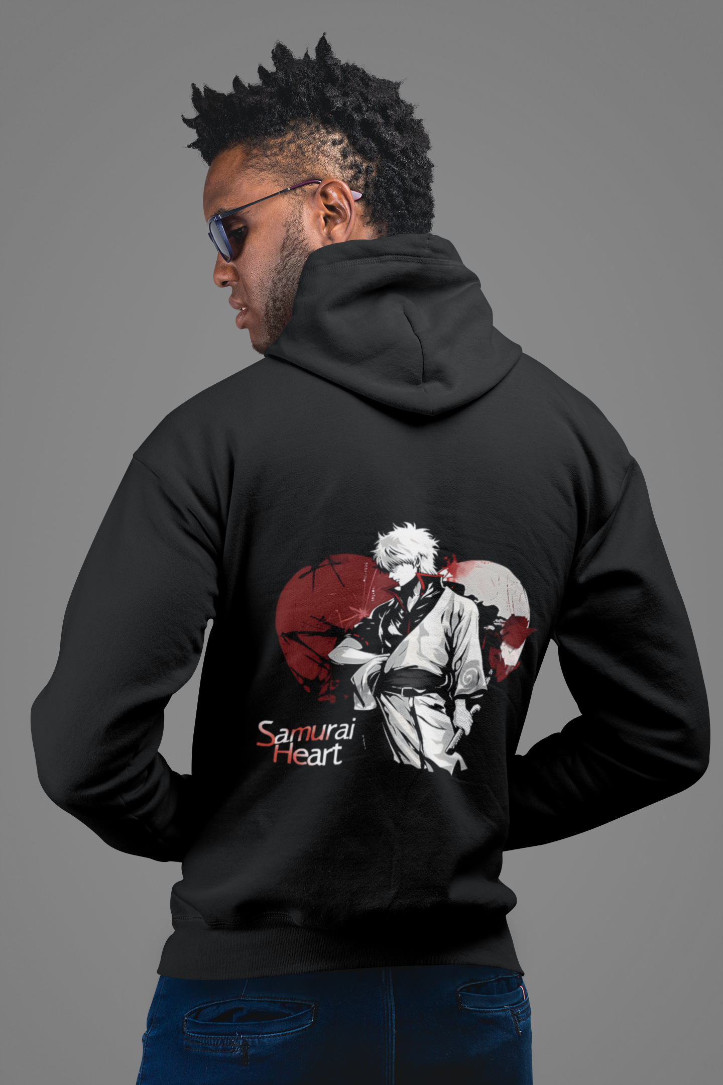 Morukai "Gintoki Sakata Founder of Yorozuya" Gintama Unisex Hoodie