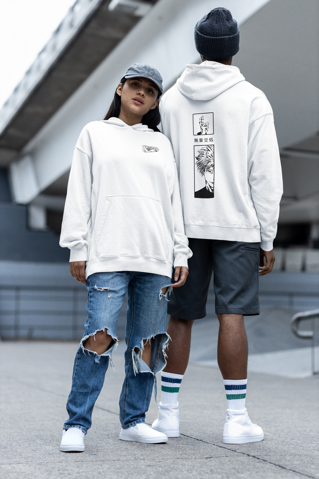 Morukai "Satoru Gojo Unlimited Void" Jujutsu Kaisen Unisex Hoodie