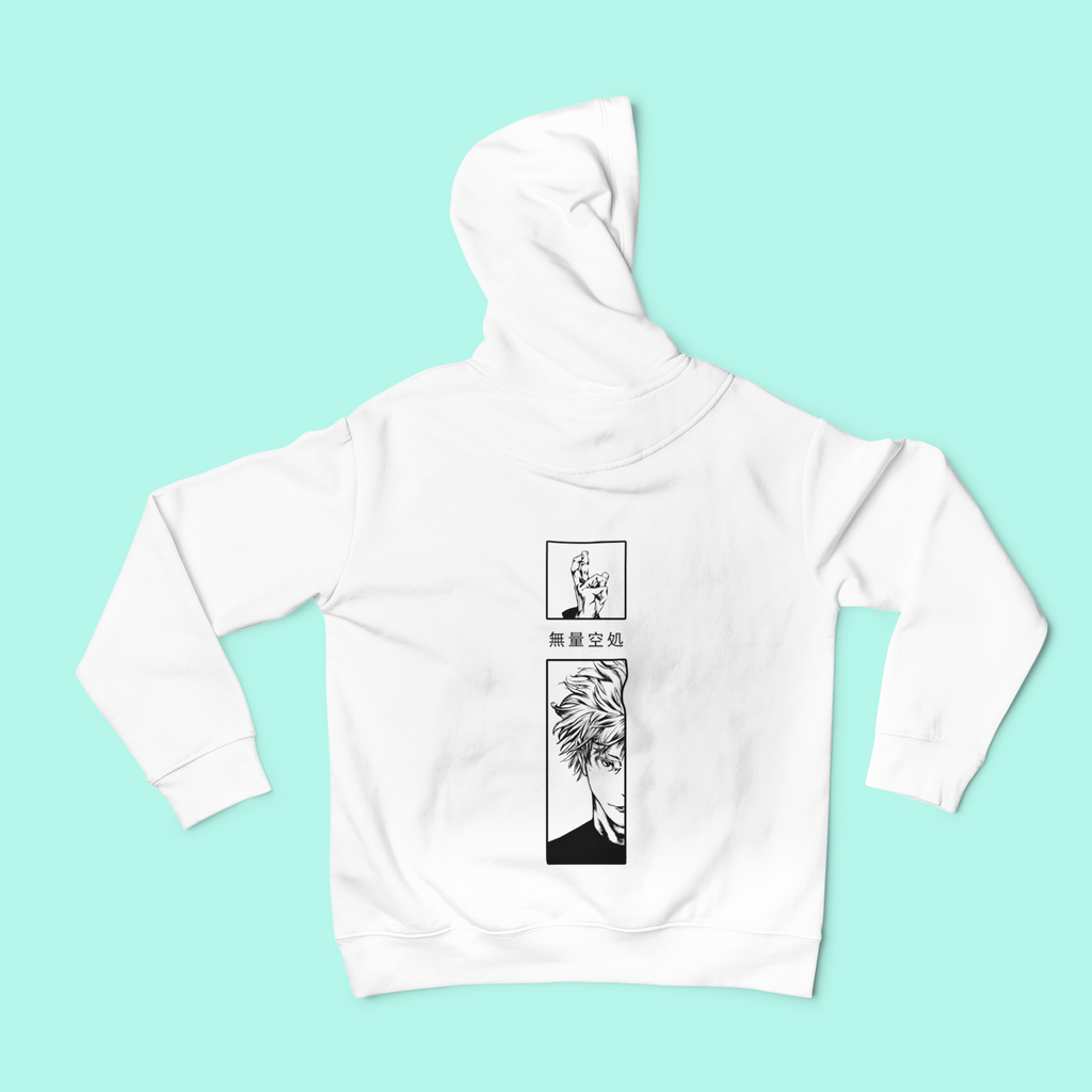 Morukai "Satoru Gojo Unlimited Void" Jujutsu Kaisen Unisex Hoodie