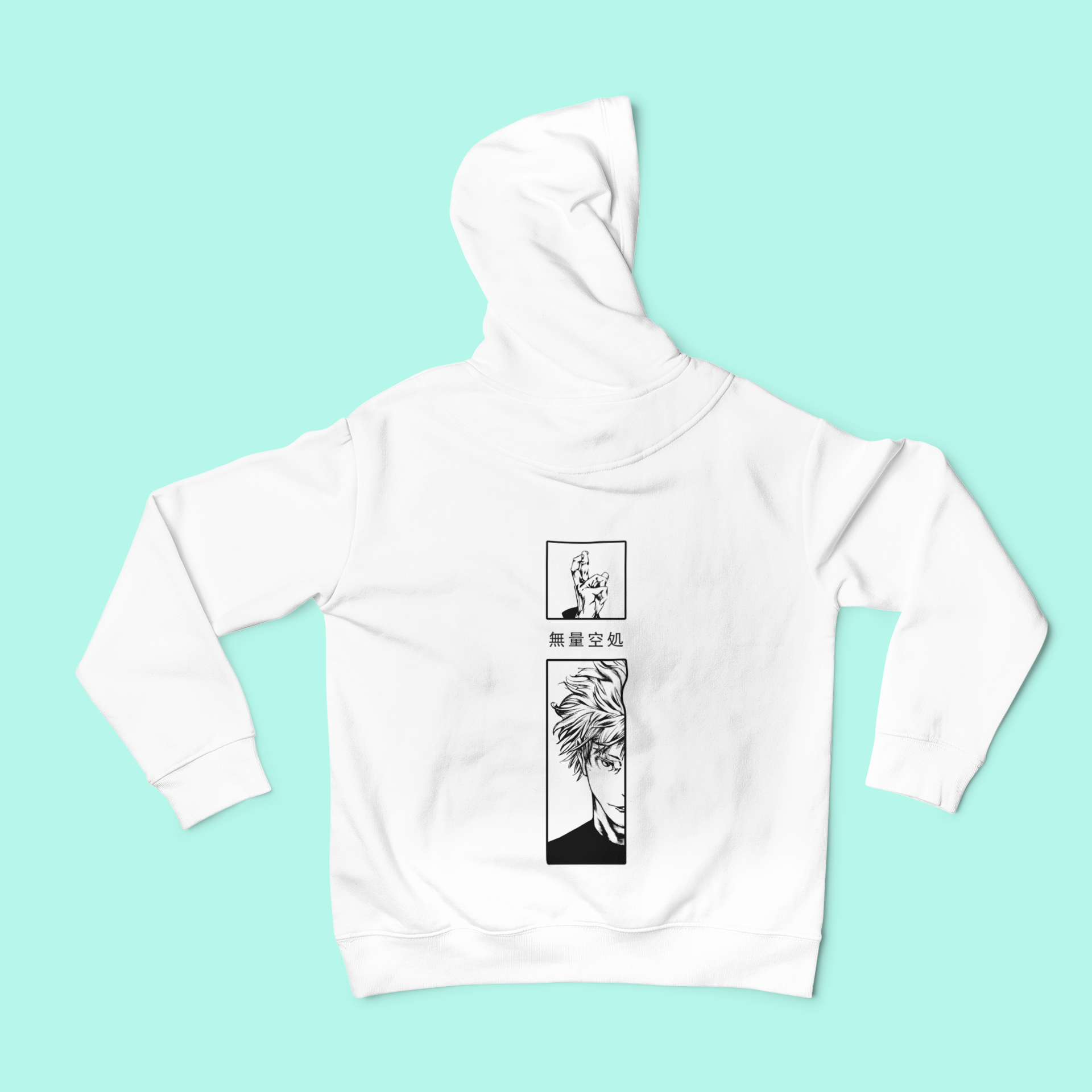 Morukai "Satoru Gojo Unlimited Void" Jujutsu Kaisen Unisex Hoodie