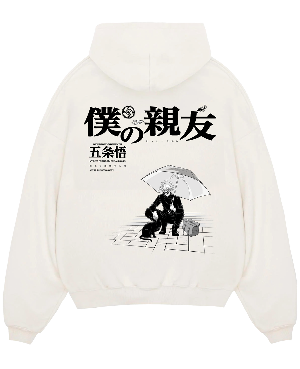 Morukai "Gojo My Best Friend The Only One I Had" Jujutsu Kaisen Unisex Hoodie