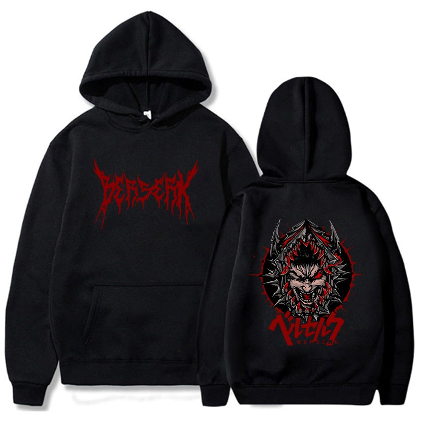 Morukai "Guts Black Swordsman" Berserk Unisex Hoodie