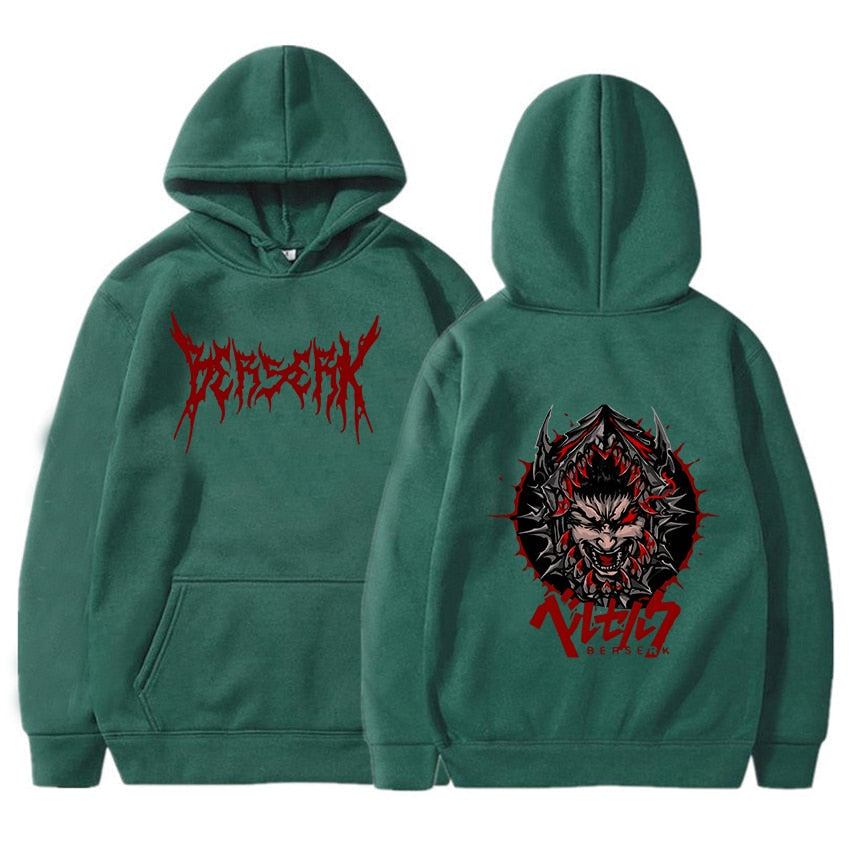 Morukai "Guts Black Swordsman" Berserk Unisex Hoodie