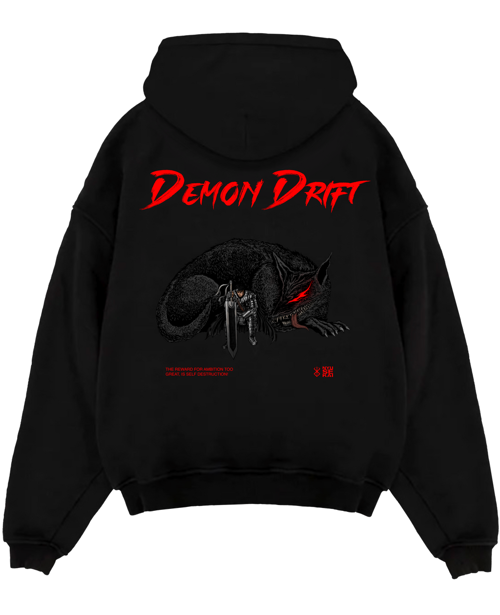 Morukai "Guts Demon Drift" Berserk Unisex Hoodie
