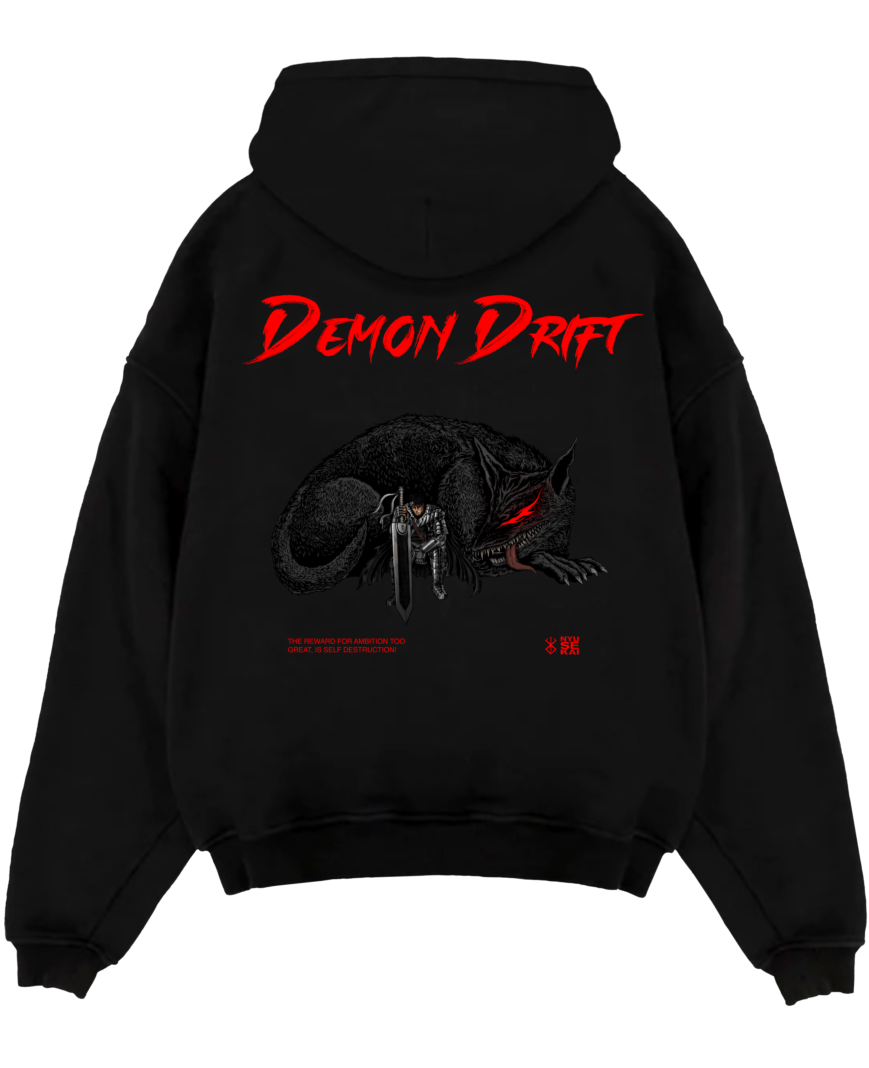 Morukai "Guts Demon Drift" Berserk Unisex Hoodie