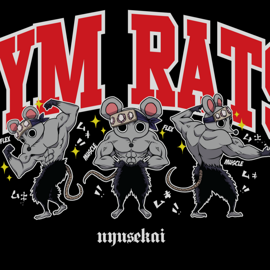 Morukai "Gym Rats - Demon Slayer Hoodie