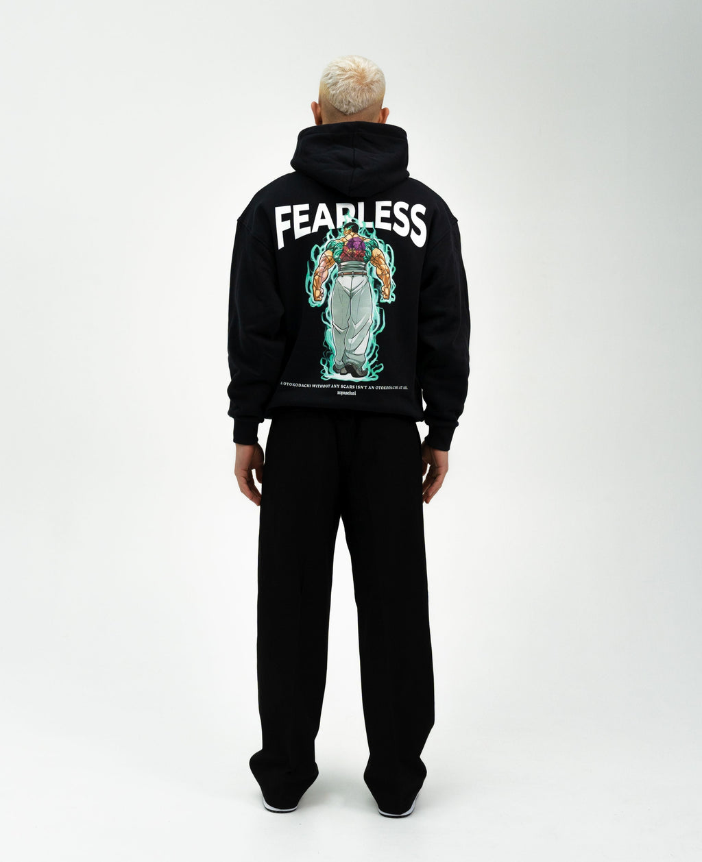 Morukai "Kaoru Hanayama x Fearless" Baki Unisex Hoodie