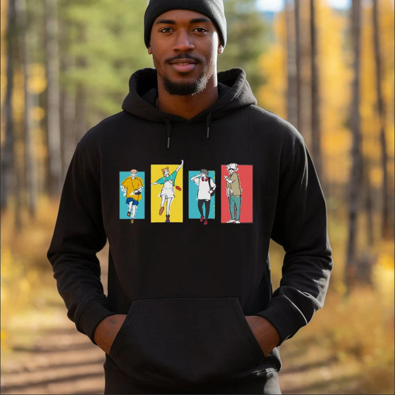 Morukai "Characters" Jujutsu Kaisen Unisex Hoodie