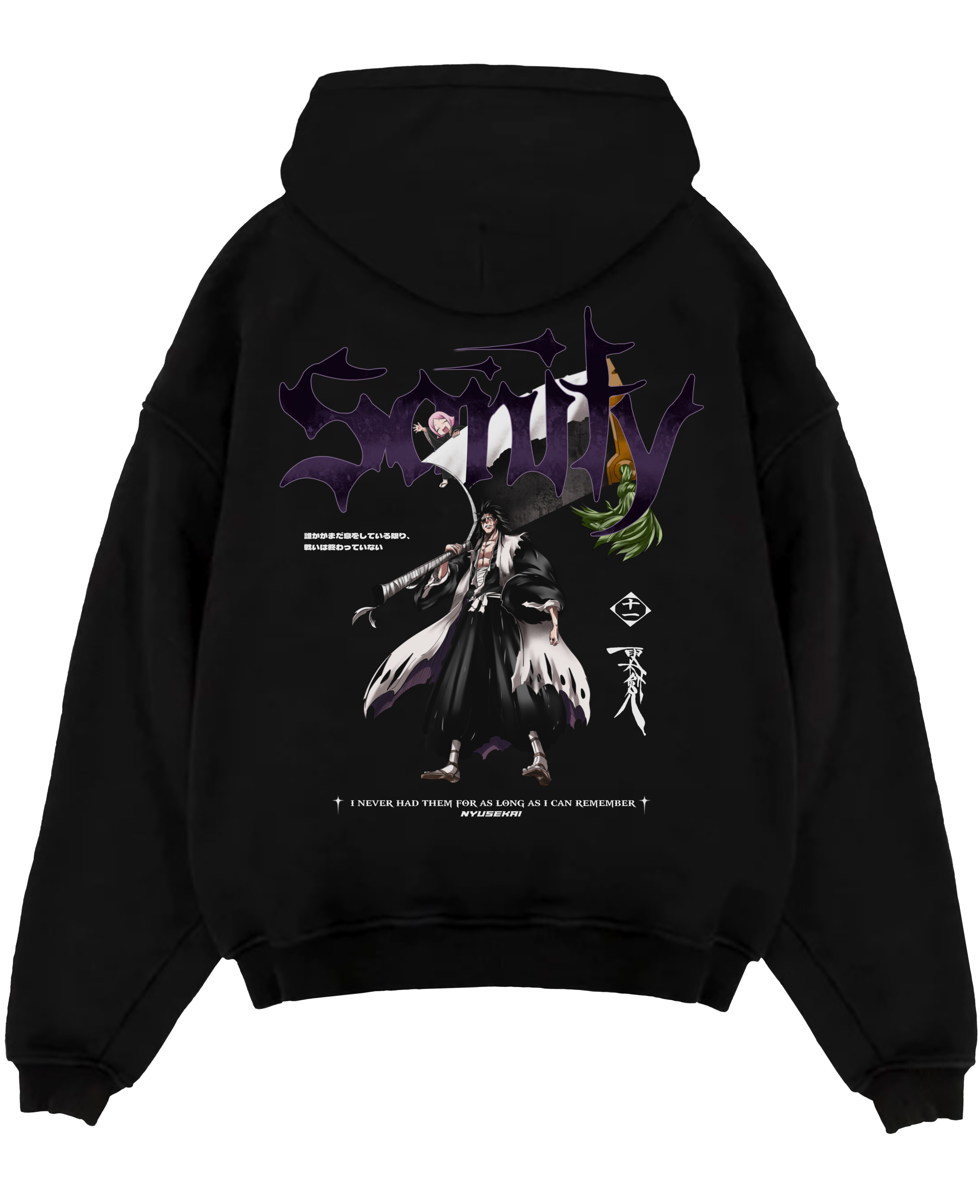 Morukai "Kenpachi Zaraki x Sanity" Bleach Unisex Hoodie