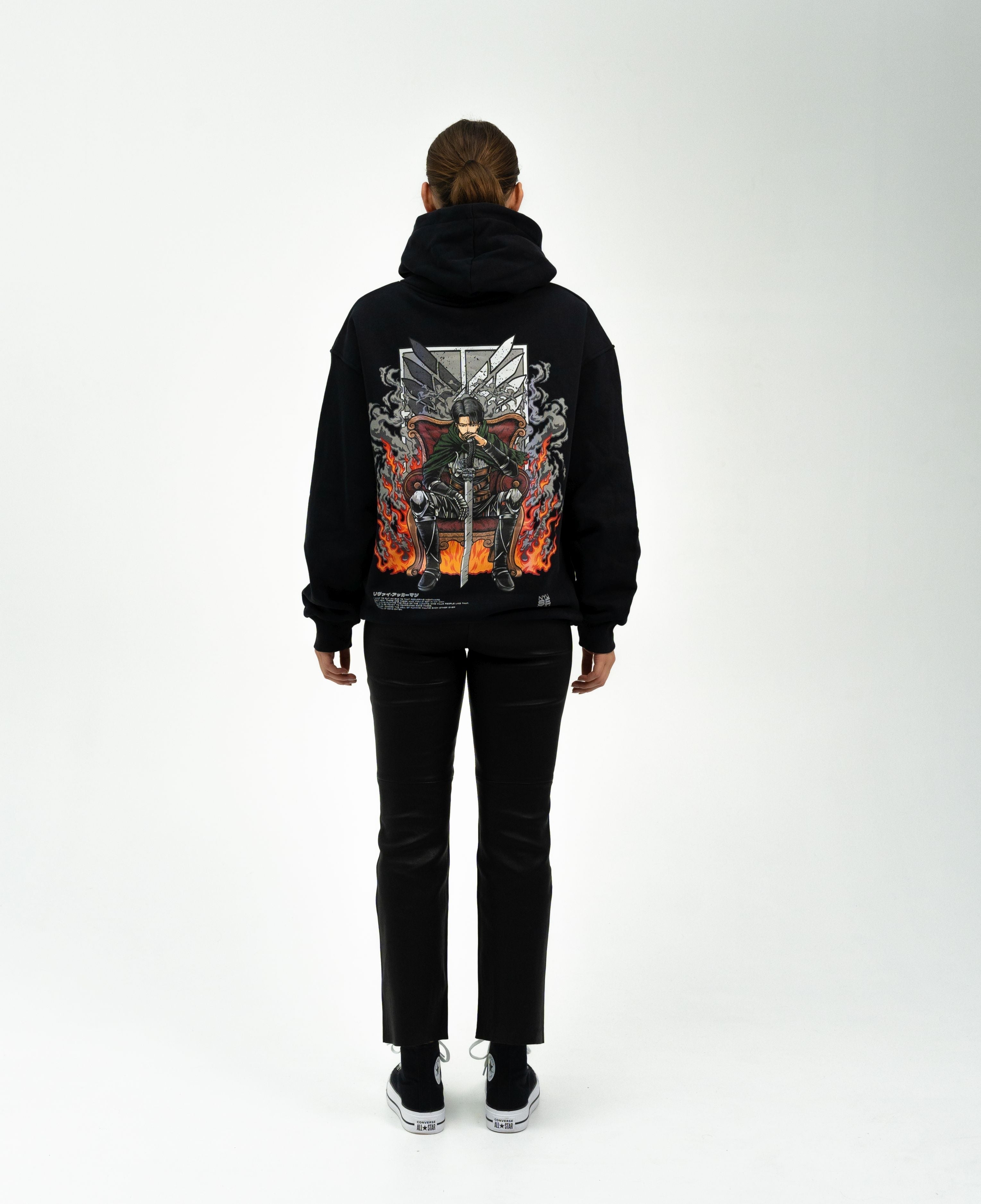 Morukai "Levi X Throne - AOT Hoodie