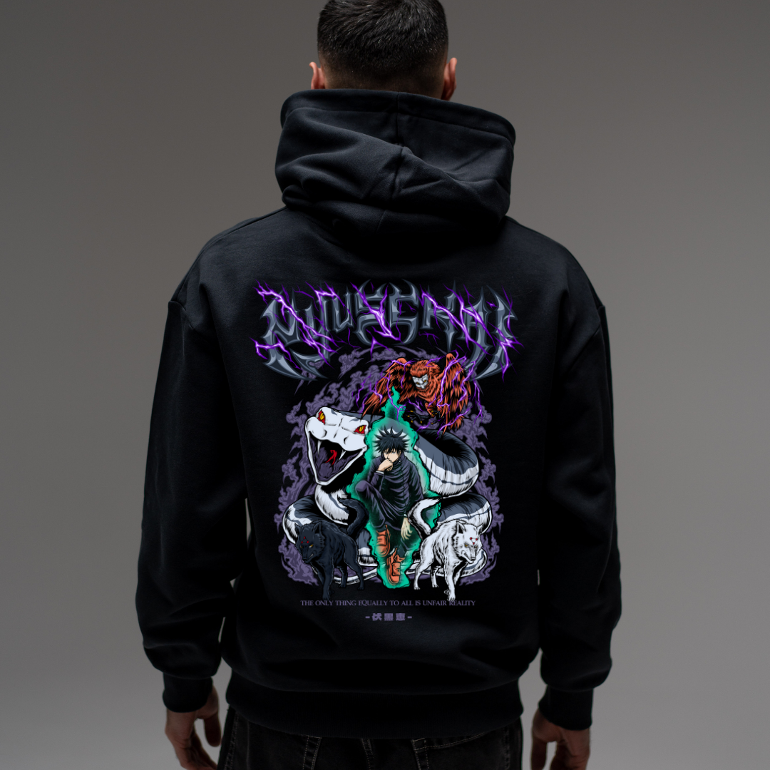 Morukai "Megumi X Reality - Jujutsu Kaisen Hoodie