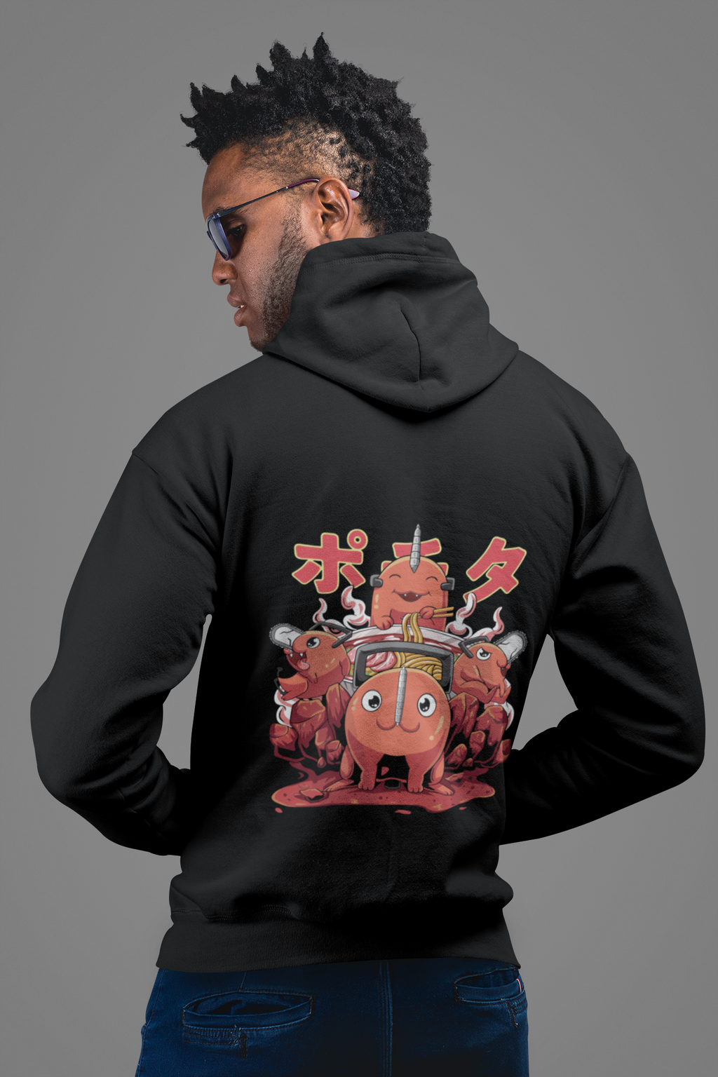 Morukai "Pochita Chainsaw Devil" Chainsaw Man Unisex Hoodie
