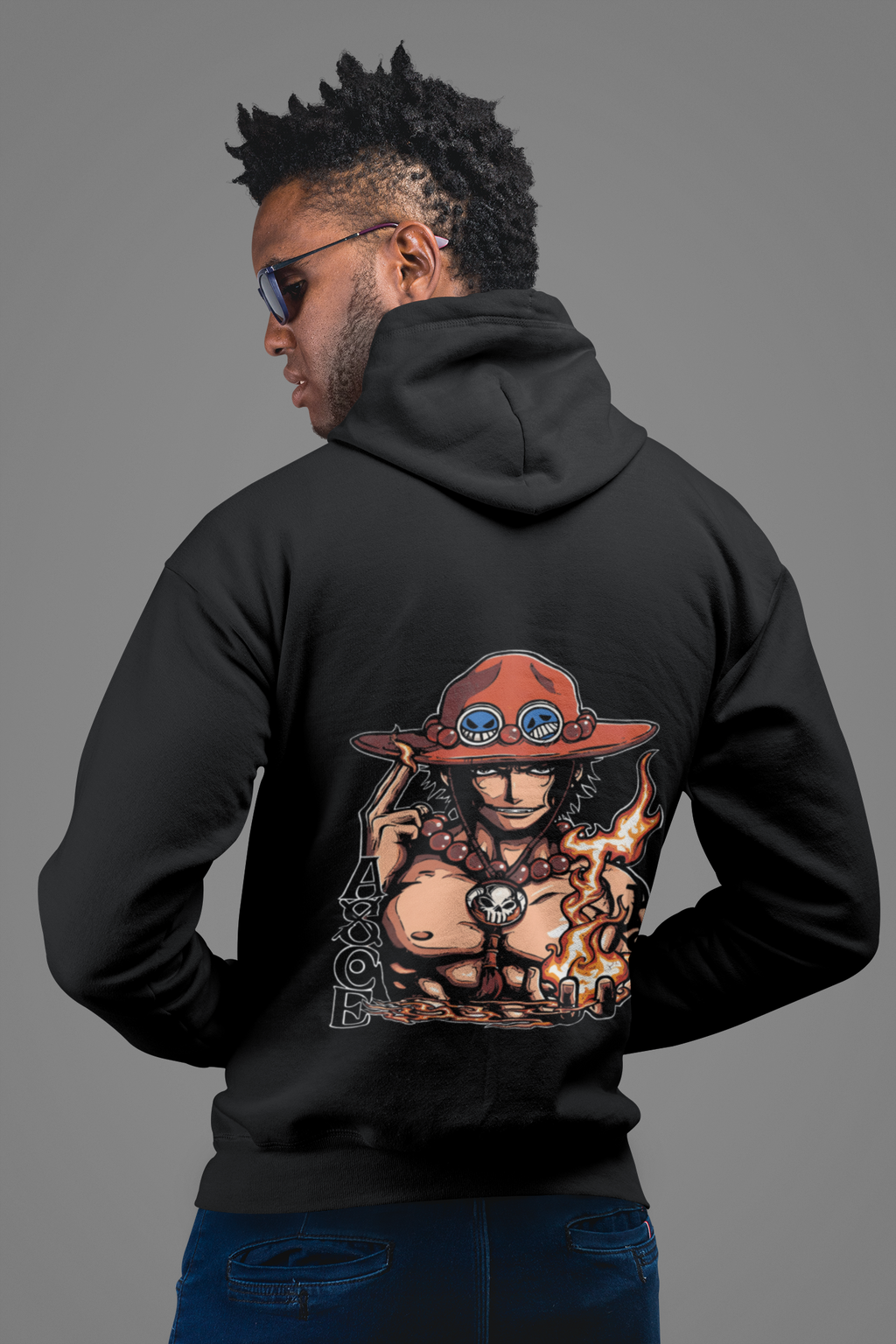 Morukai "Portgas D. Ace" One Piece Unisex Hoodie