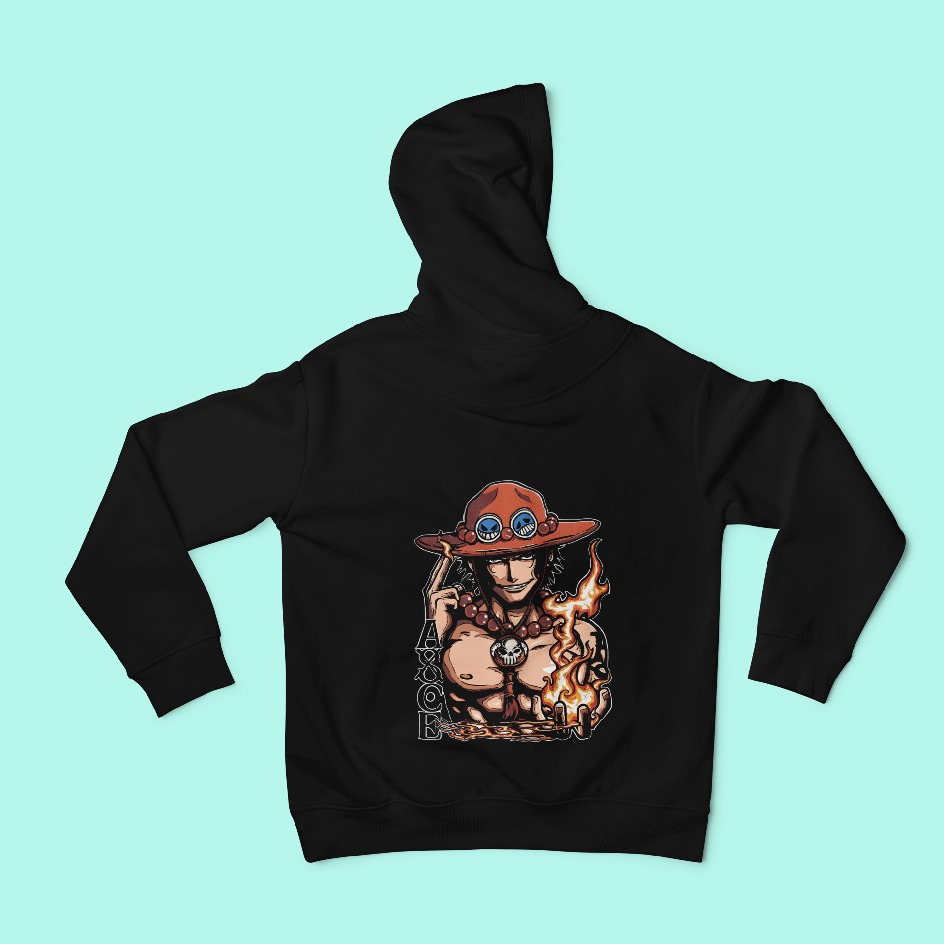 Morukai "Portgas D. Ace" One Piece Unisex Hoodie