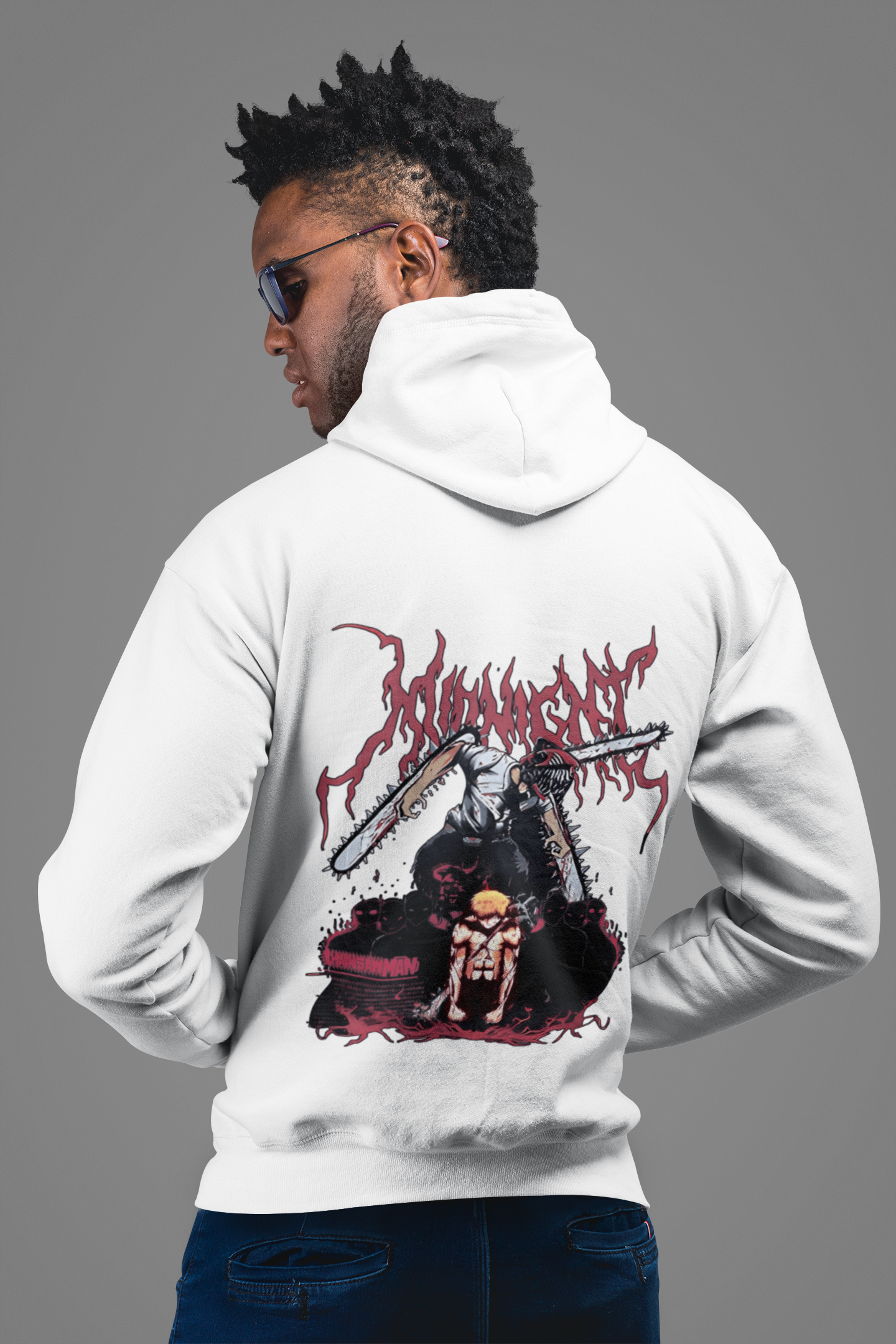 Morukai "Retro Harajaku - Chainsaw Man Hoodie