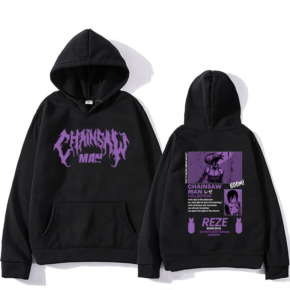 Morukai "Reze" Chainsaw Man Unisex Hoodie