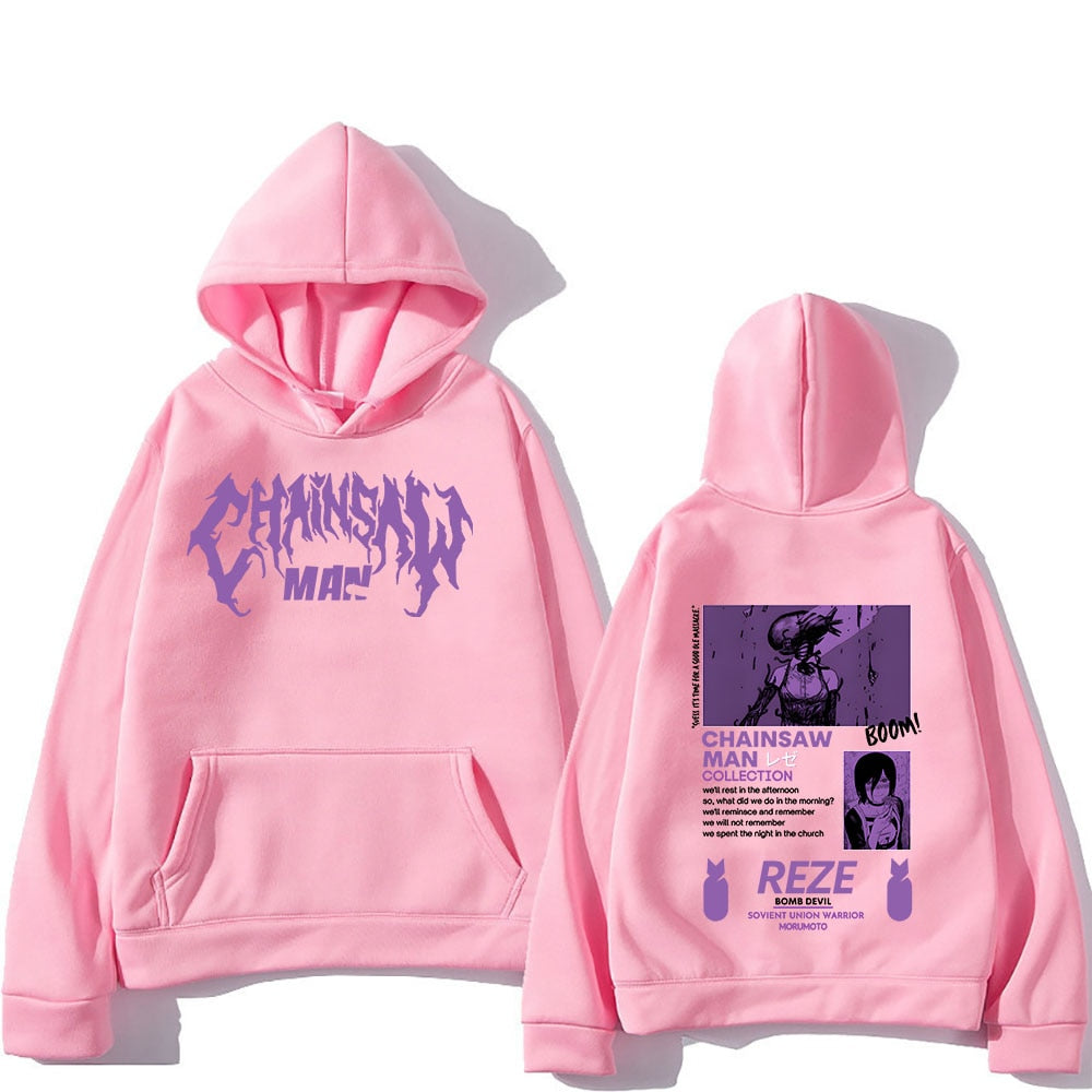 Morukai "Reze" Chainsaw Man Unisex Hoodie