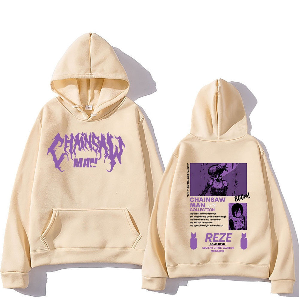 Morukai "Reze" Chainsaw Man Unisex Hoodie