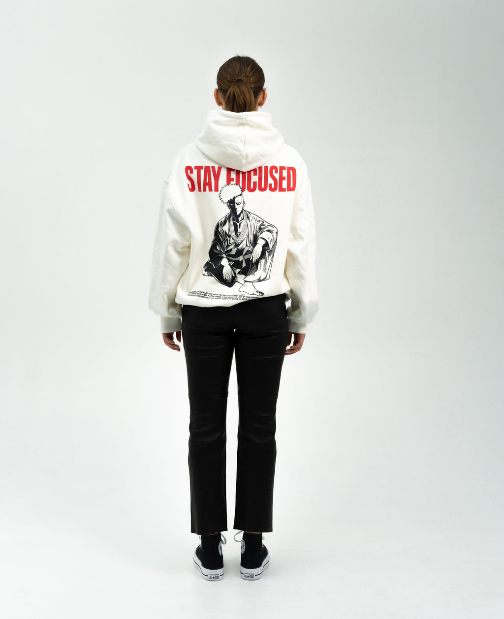 Morukai "Saitama Stay Focused" One Punch Man Unisex Hoodie