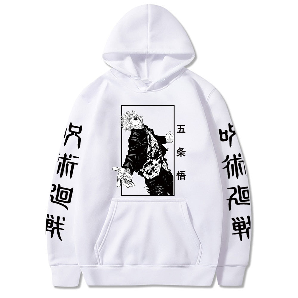 Morukai "Satoru Gojo You're So Right" Jujutsu Kaisen AOP Hoodie