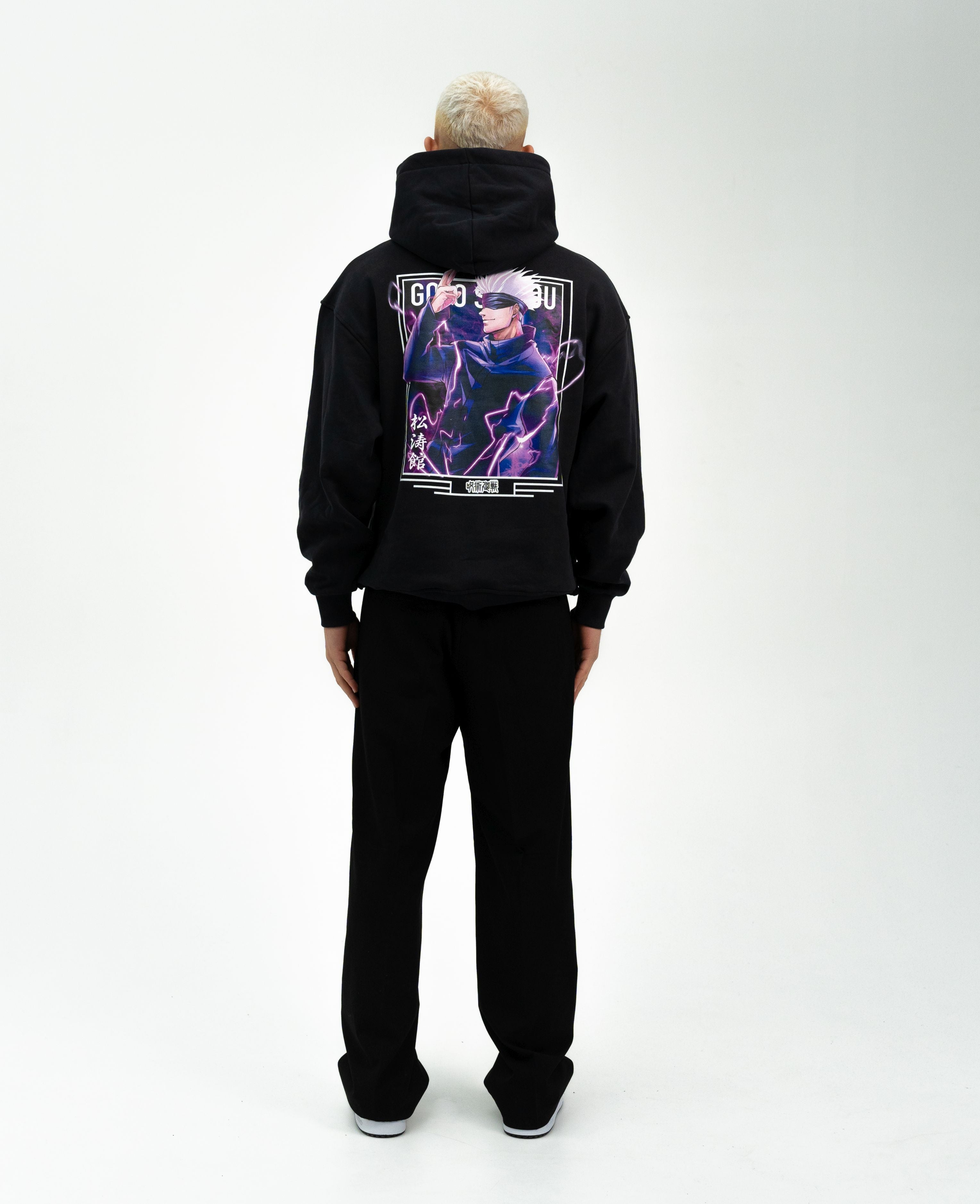Morukai "Satoru Gojo x Purple Lightning" Jujutsu Kaisen Unisex Hoodie