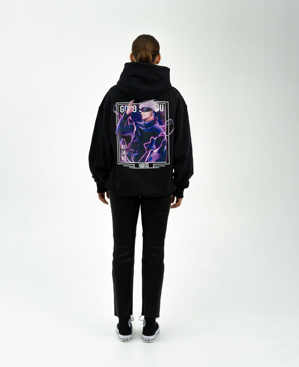 Morukai "Satoru Gojo x Purple Lightning" Jujutsu Kaisen Unisex Hoodie
