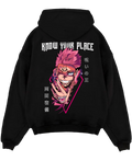 Morukai "Ryomen Sukuna x Know Your Place, Fool" Jujutsu Kaisen Unisex Hoodie
