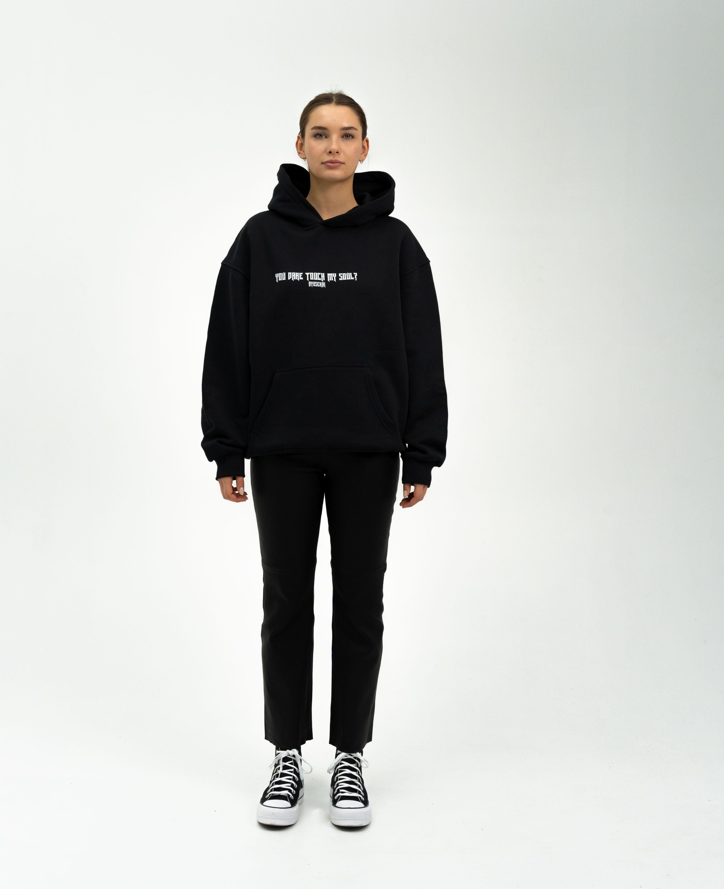 Morukai "Ryomen Sukuna x Know Your Place, Fool" Jujutsu Kaisen Unisex Hoodie