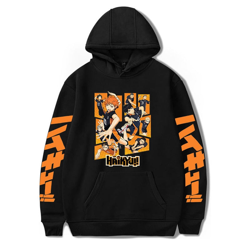 Morukai "Karasuno High" Haikyu!! AOP Hoodie