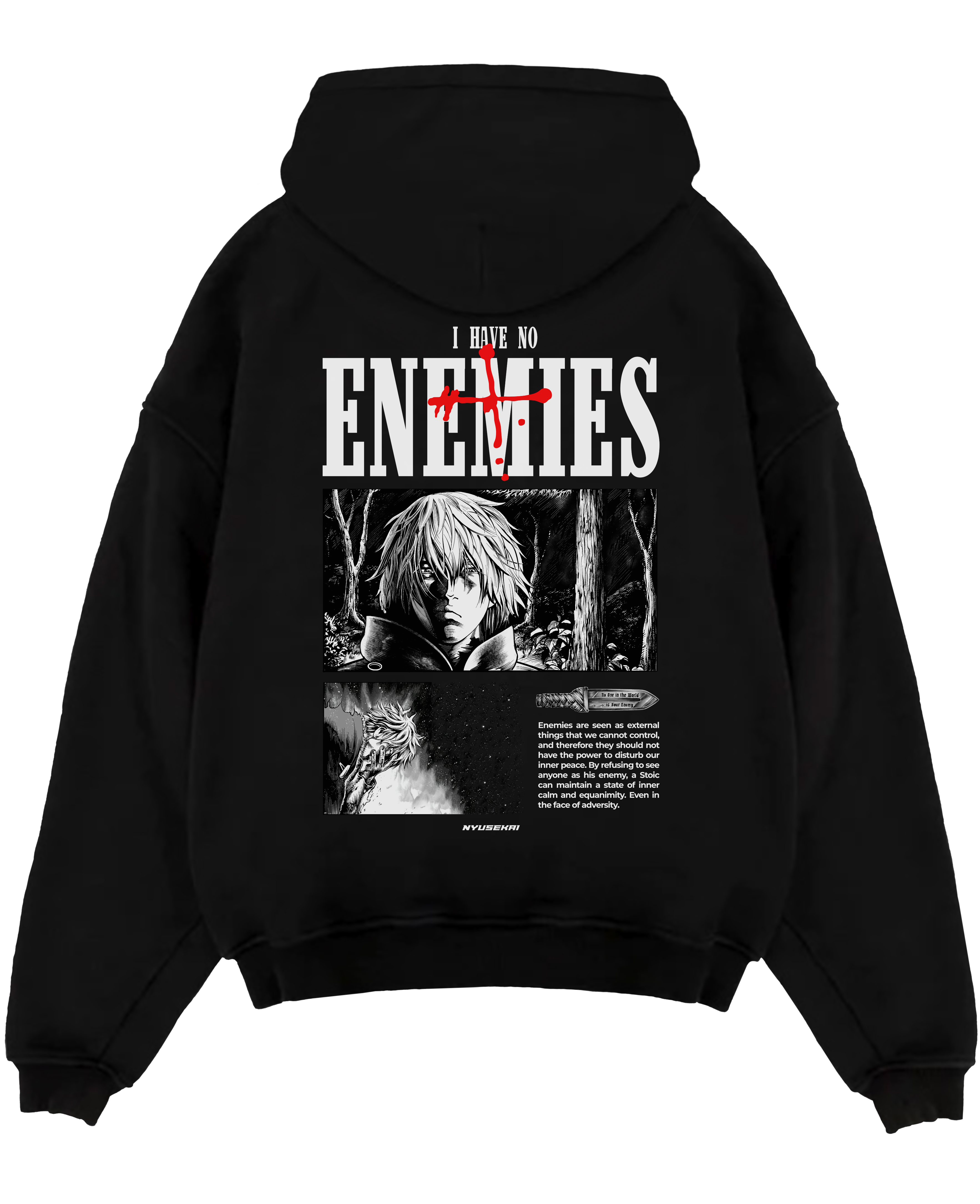 Morukai "Thorfinn Karlsefni x I Have No Enemies" Vinland Saga Unisex Hoodie