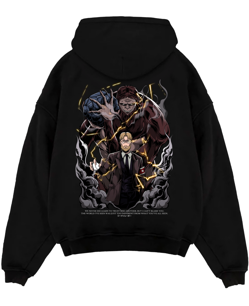 Morukai "Zeke Yeager Beast Titan" Attack on Titan Unisex Hoodie