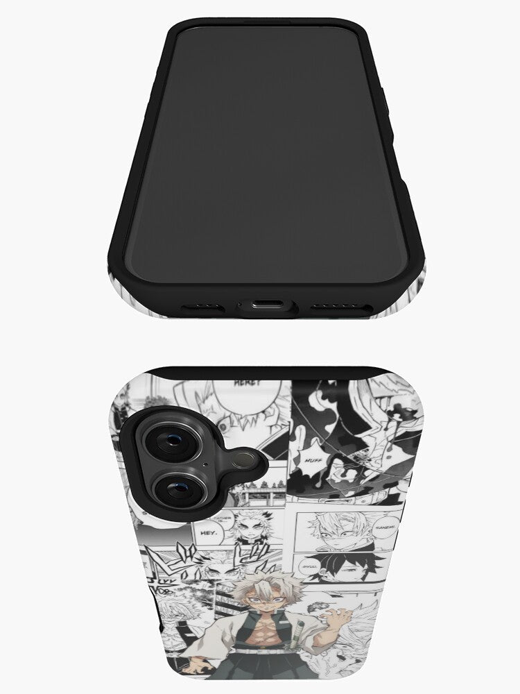 Morukai "Kanroji Mitsuri Love Hashira" Demon Slayer iPhone 11-16 Tough Case