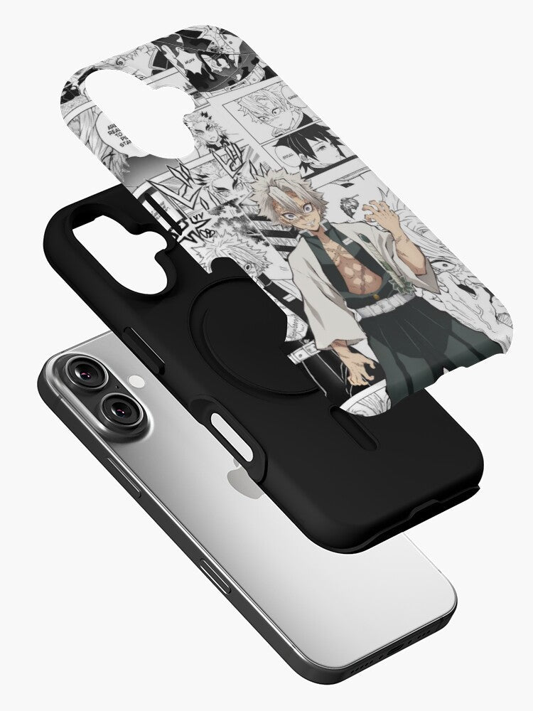 Morukai "Kanroji Mitsuri Love Hashira" Demon Slayer iPhone 11-16 Tough Case