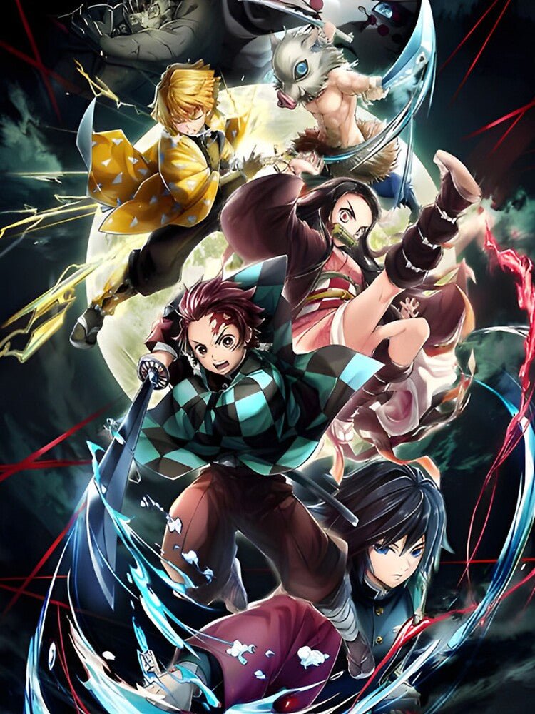 Morukai "Kimetsu no Yaiba iPhone 11-16 Tough Case