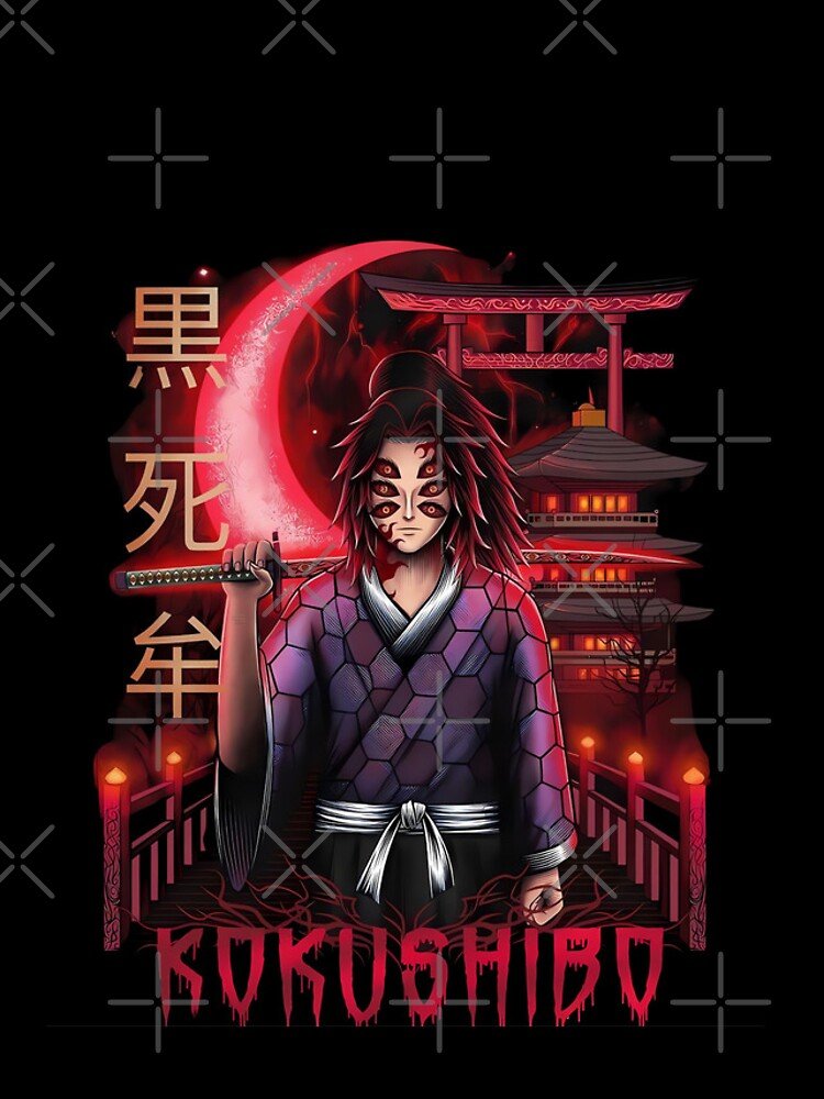 Morukai "Kokushibo Blood Moon" Demon Slayer iPhone 11-16 Phone Case