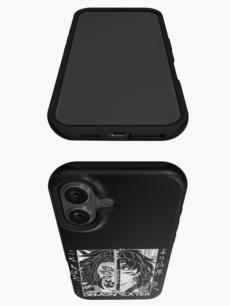 Morukai "Kokushibo Split Face" Demon Slayer iPhone 11-16 Phone Case