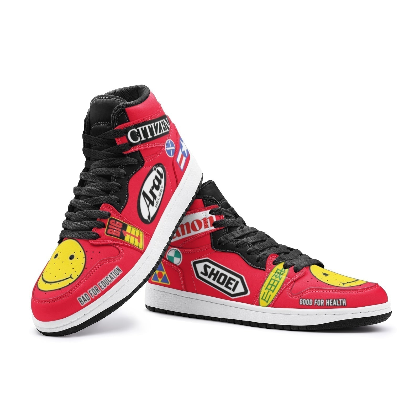 Morukai "Akira Kaneda Full Decals Akira Mid 1 Basketball Shoes
