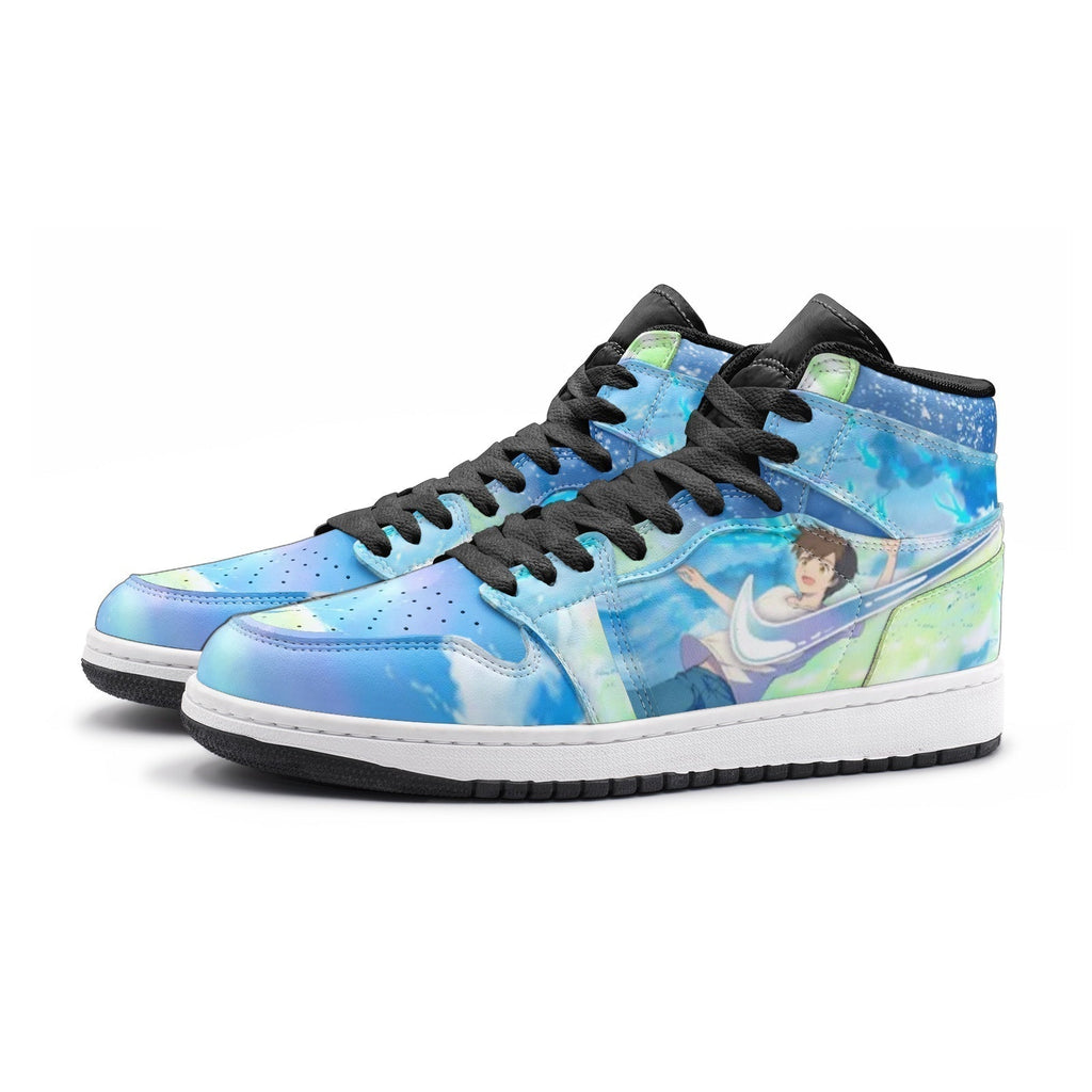 Morukai "Amano Hina and Morishima Hodaka Weathering with You Mid 1 Basketball Shoes