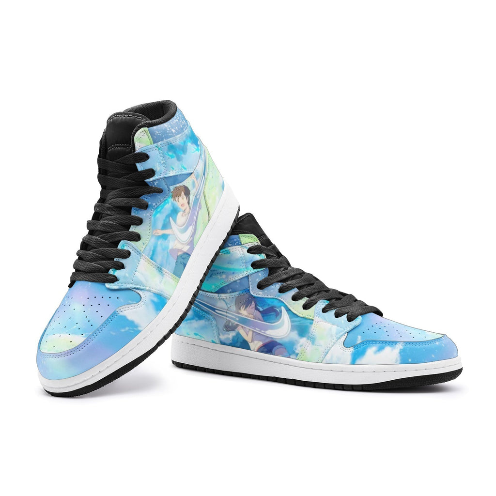 Morukai "Amano Hina and Morishima Hodaka Weathering with You Mid 1 Basketball Shoes