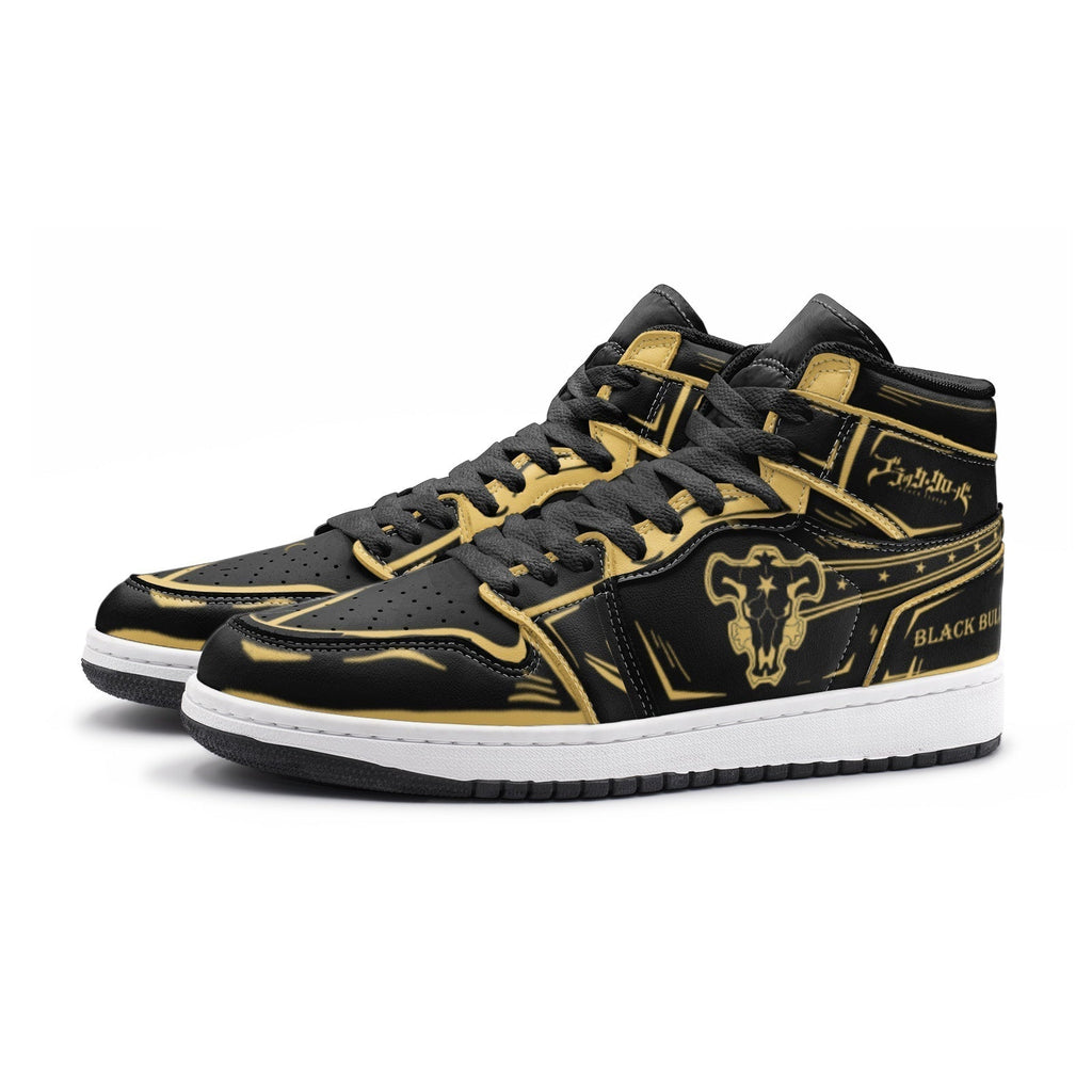 Morukai "Black Bull Magic Knights Mid 1 Basketball Shoes