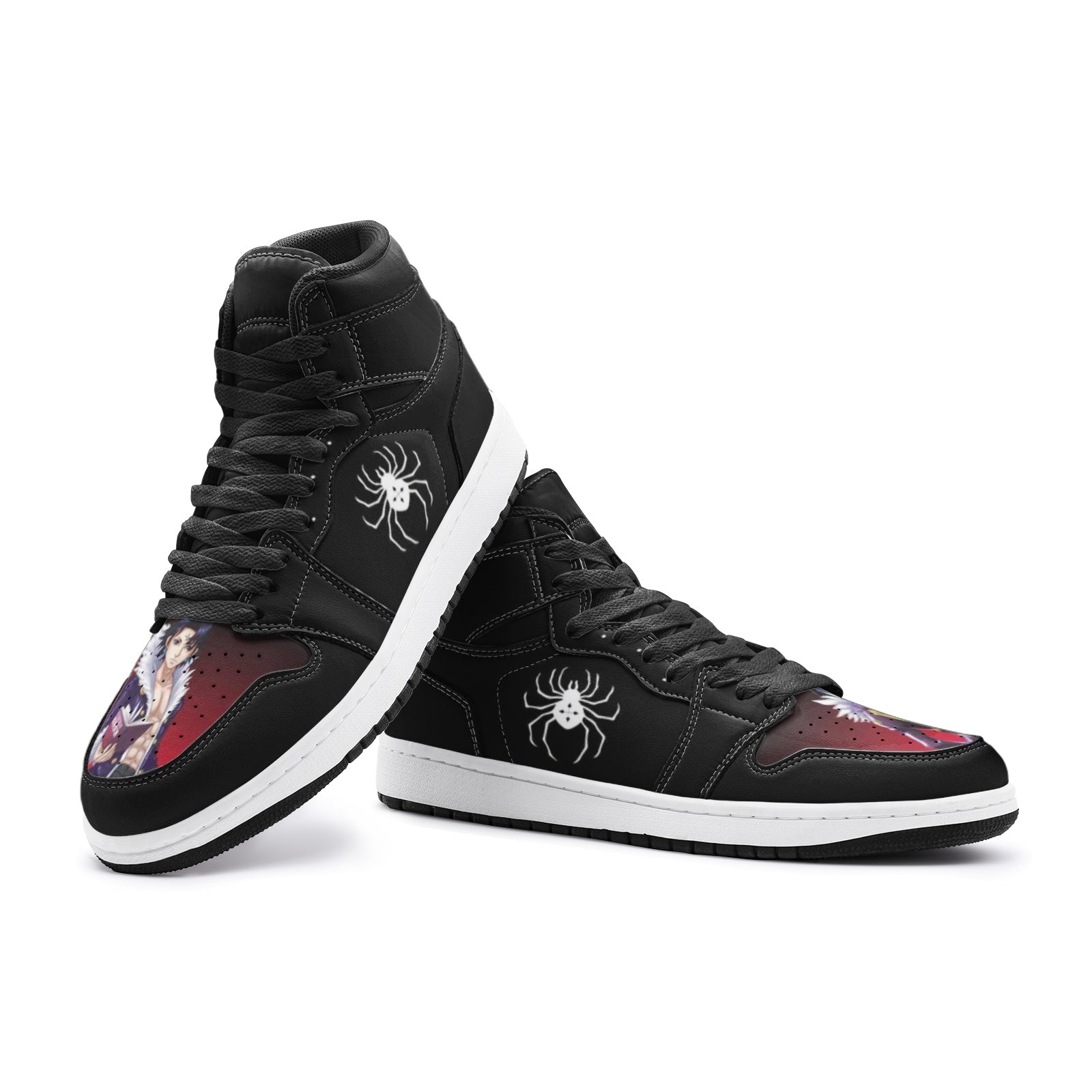 Morukai "Chrollo Phantom Troupe Hunter x Hunter Mid 1 Basketball Shoes