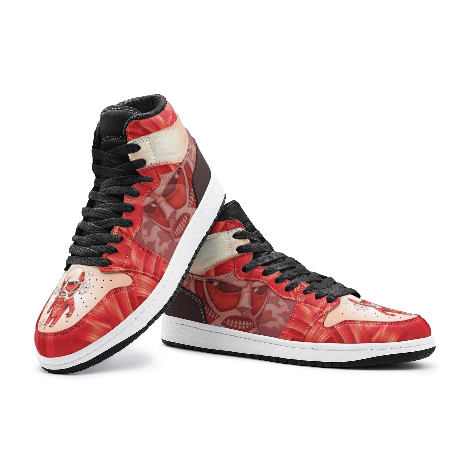 Morukai "Colossal Titan Shingeki no Kyojin Mid 1 Basketball Shoes