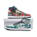 Morukai "Deku and Bakugo My Hero Academia V2 Mid 1 Basketball Shoes