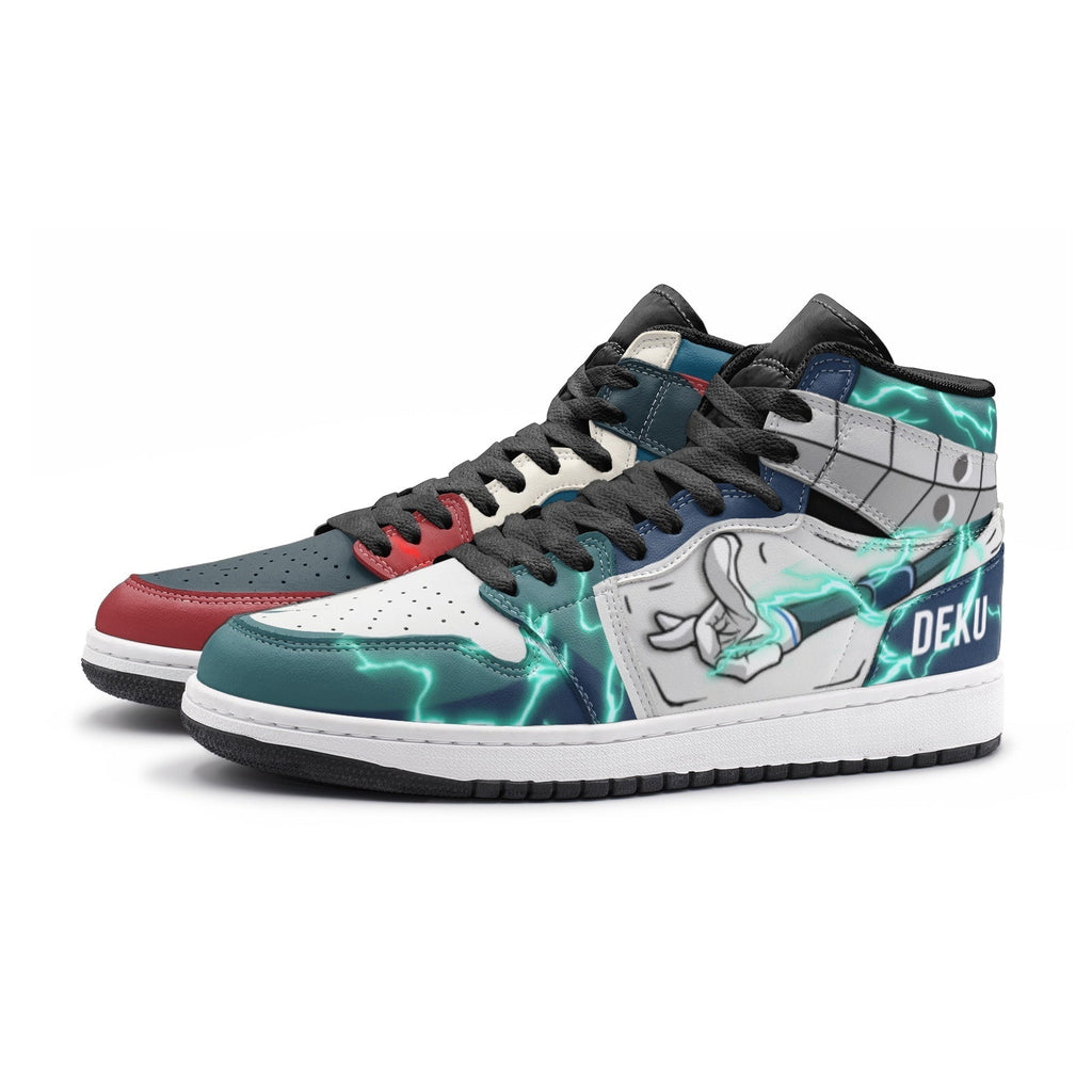 Morukai "Deku and Bakugo My Hero Academia V2 Mid 1 Basketball Shoes