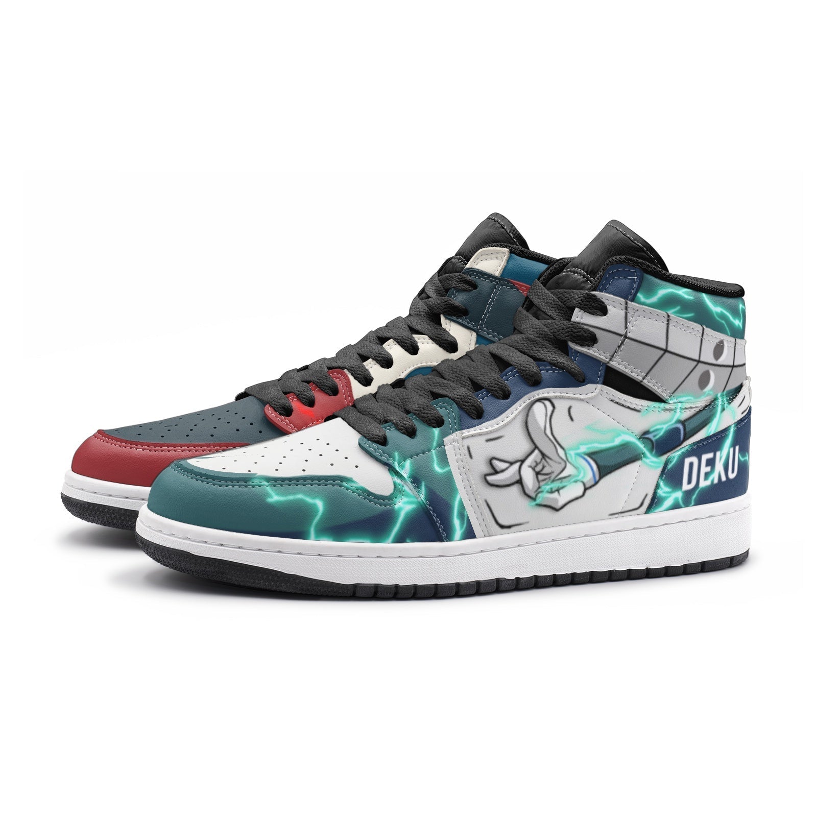 Morukai "Deku and Bakugo My Hero Academia V2 Mid 1 Basketball Shoes
