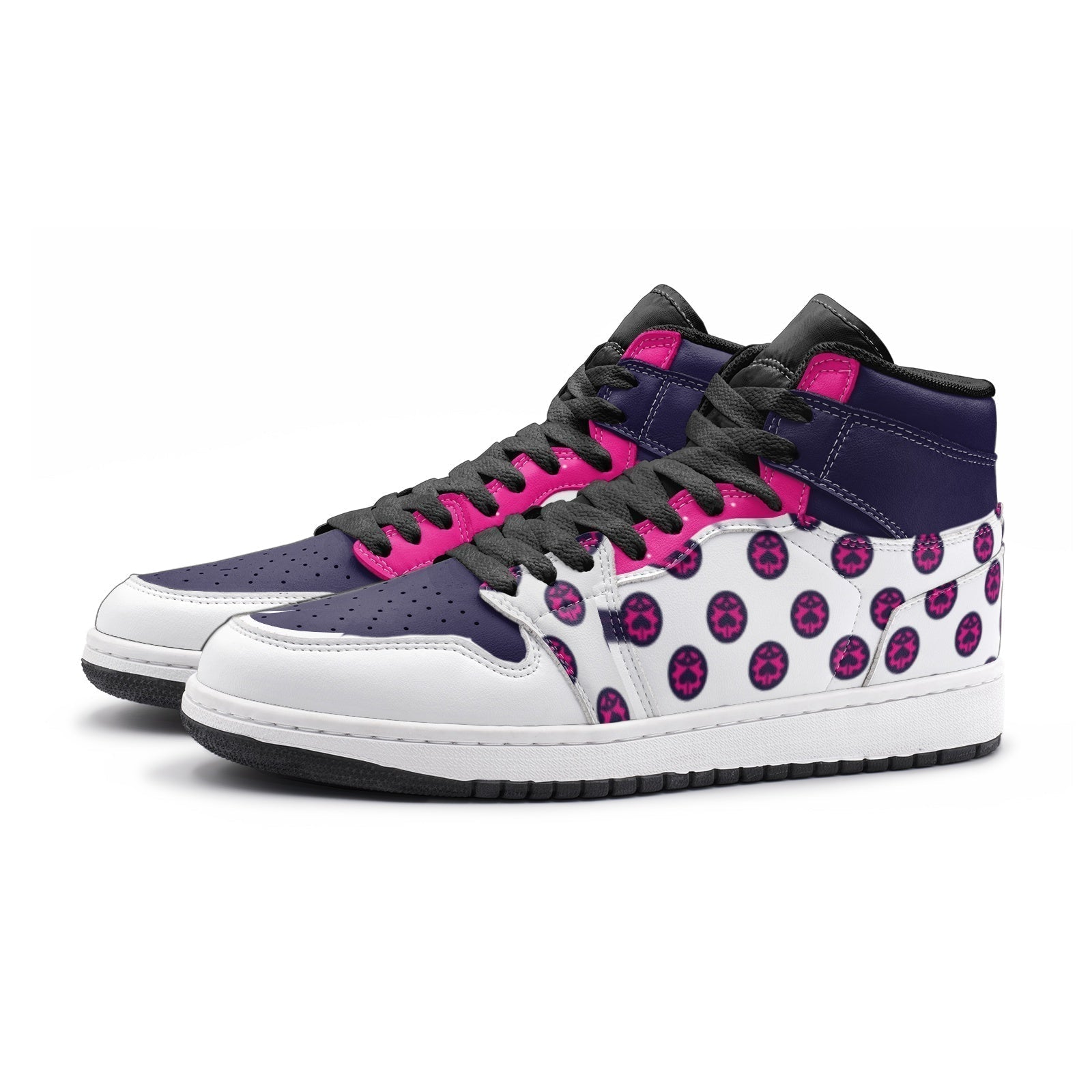 Morukai "Giorno Giovanna Jojo's Bizarre Adventure Mid 1 Basketball Shoes