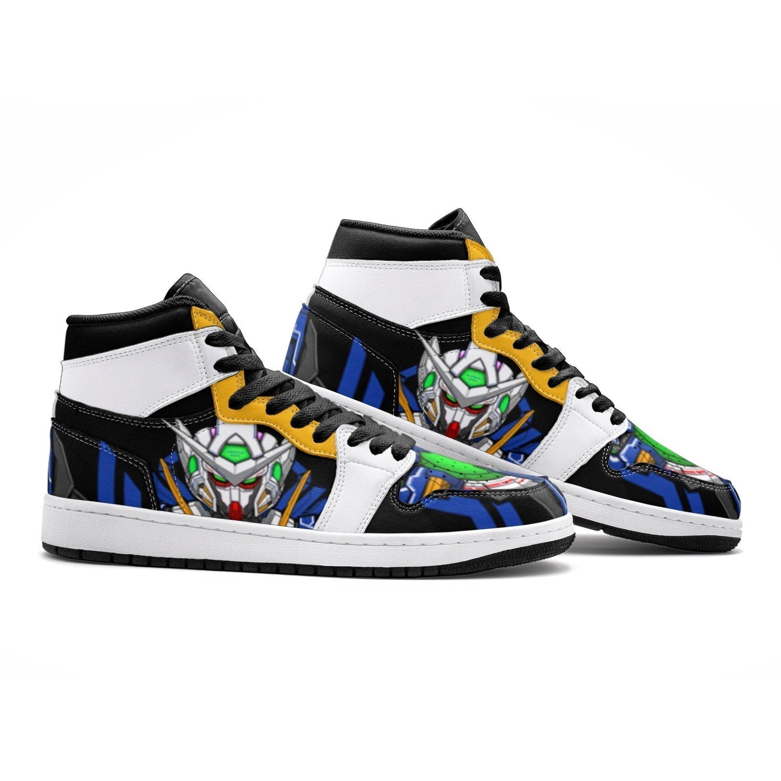 Morukai "GN-001 Exia Gundam Mid 1 Basketball Shoes